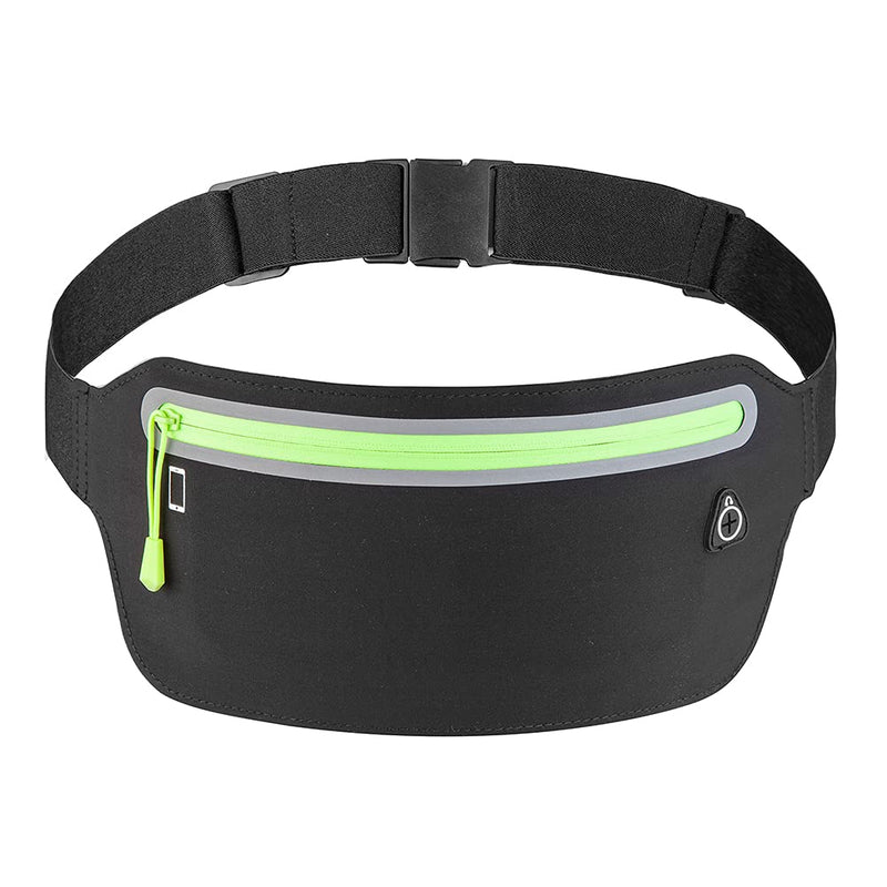 Baitoo Slim Running Belt Fanny Pack,Ultra Light Runners Belt Exercise Running Fanny Pack Bag Belt For Women Men Black - BeesActive Australia