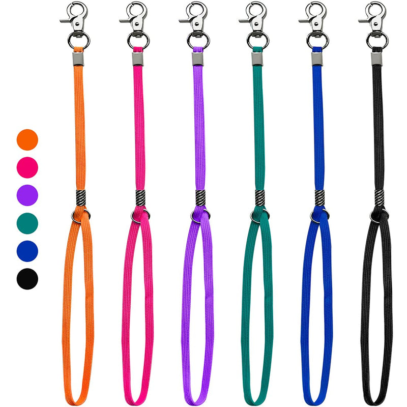 Pet Dog Grooming Loop, Nylon Restraint Noose Adjustable Fixed Dog Cat Safety Tether Straps Dog Grooming Supplies for Pet Grooming Table Bathtub green+orange 6 PACK - BeesActive Australia