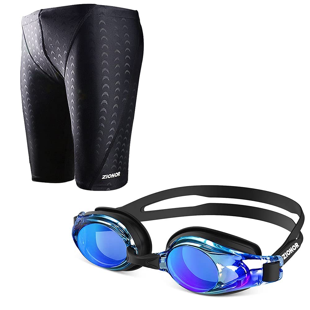 ZIONOR G8 Adult Swim Goggles with Swim Jammers for Men Boys - BeesActive Australia