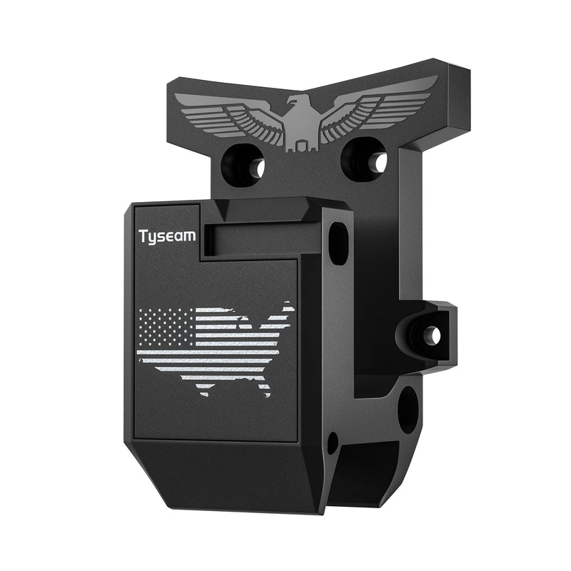 Tyseam Gun Wall Mount for 223/5.56 Rifle + Magazine, AR15 Rifle Wall Rack Runner Mount with Strong and Solid PA Material Withstand 300Lbs of Tension - BeesActive Australia