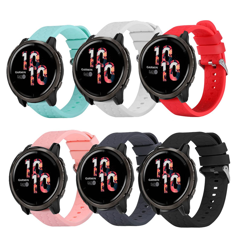 FitTurn Compatible with Suunto 9 Peak Smart Watch Replacement 22mm Silicone Quick Release Watch Band Strap for Suunto 9 Peak - Smart Watch Accessories - BeesActive Australia