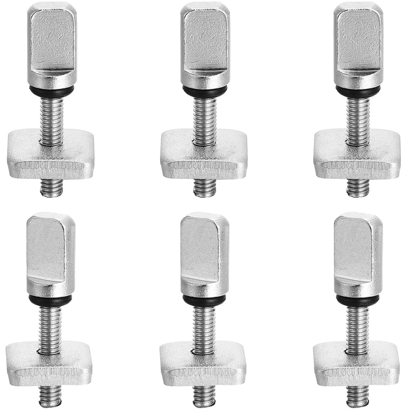 Ferraycle 6 Pieces Surfing Accessories No Tool Stainless Steel Fin Screw Thumb Fin Screw for Men Women Surfboard Surf Longboard Paddleboard and SUP - BeesActive Australia
