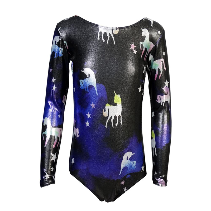 LIUHUO Gymnastics Leotards Toddlers Girls Child Practise Training Unitards Teens 5-8 Years Black - BeesActive Australia