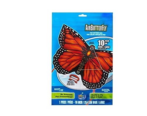Kites AirButterfly 10 in Wide Large Color Varies Butterflies Actually Fly Outdoor Toy Game Activity - BeesActive Australia