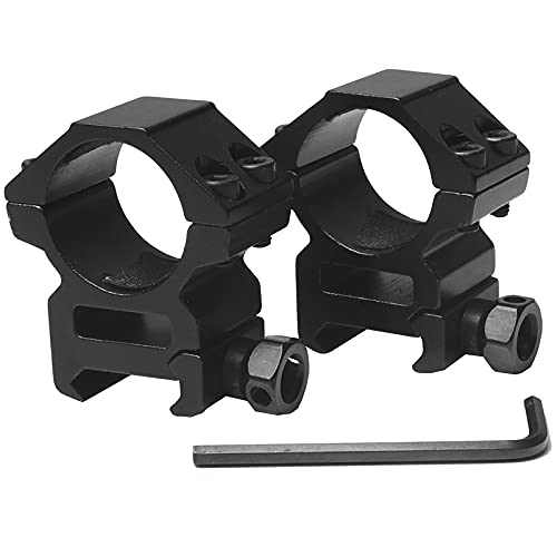 SEIBER 1inch Medium Profile Rifle Scope Rings Airgun Scope for 20mm Dovetail Rails - BeesActive Australia