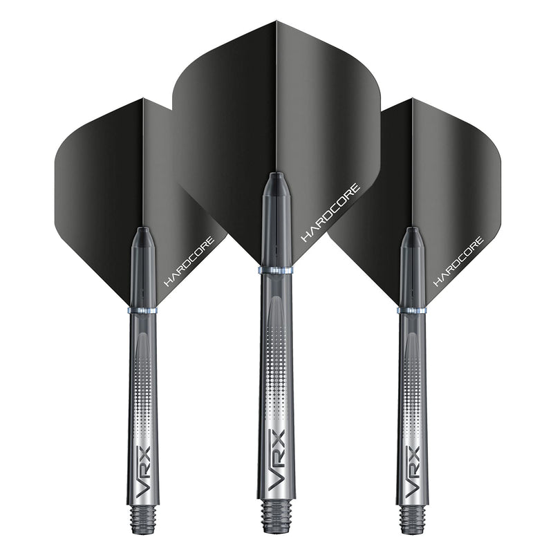 RED DRAGON Dart Flights and Shafts (Stems) Combo Set - Hardcore Flights and VRX Shafts - BeesActive Australia