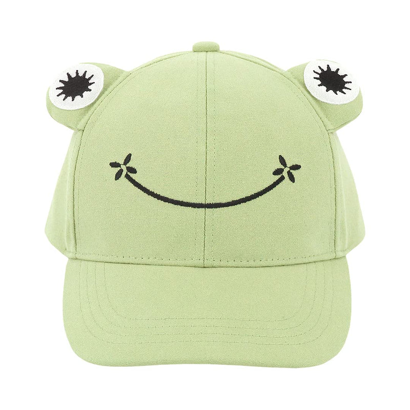 Multifit Unisex Frog Baseball Cap Cotton Frog Dad Cap Sports Outdoor Strapback Hat for Men Women Frog#55c - BeesActive Australia