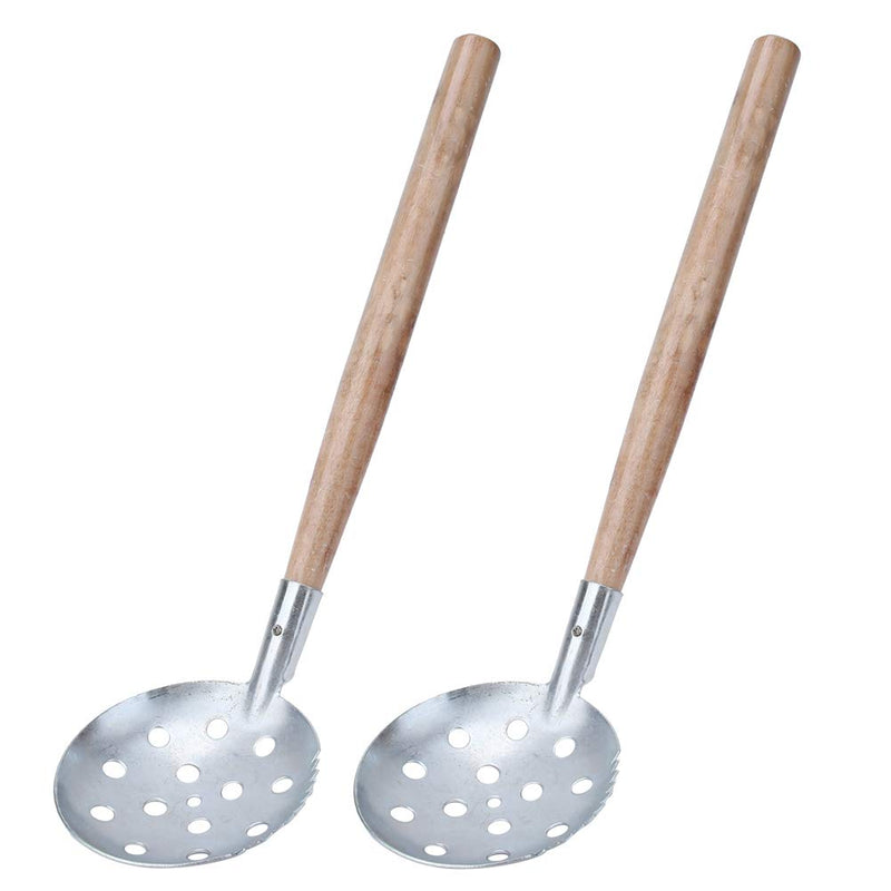 Okuyonic Fishing Scoop 2PCS Silver Ice Skimmer Scoop for Ice Fishing - BeesActive Australia