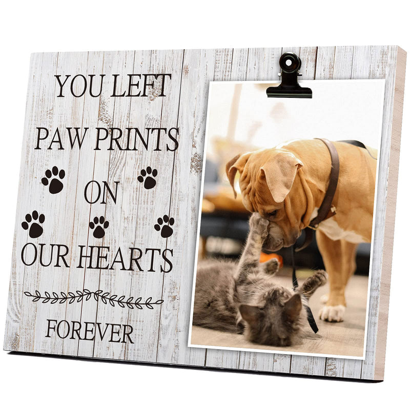 Pet Picture Frame Cat or Dog Frame 4x6 Memorial Pet Loss Picture Frame 3 - BeesActive Australia