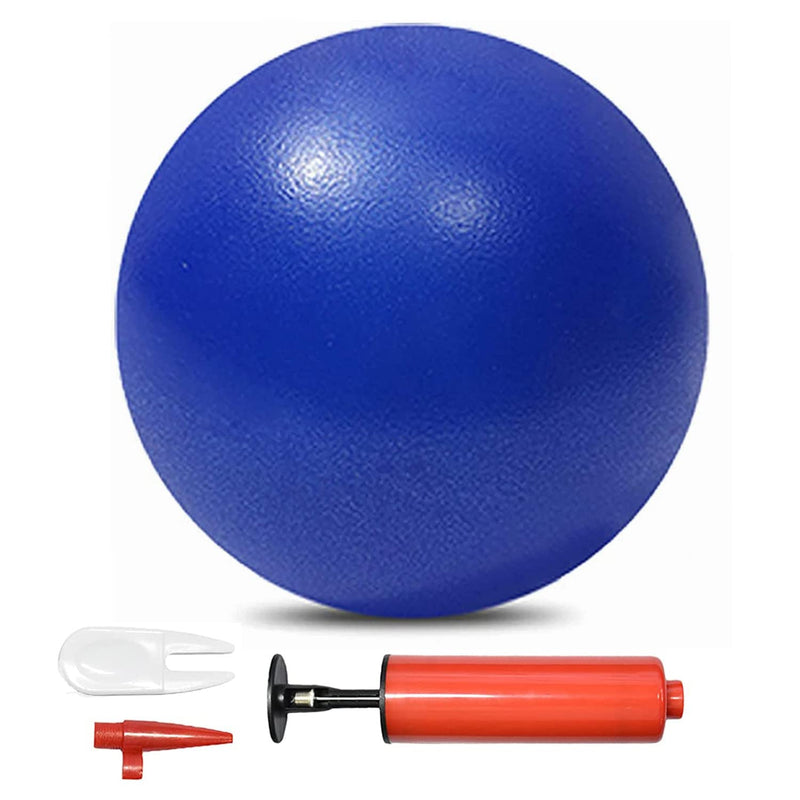 Pilates Exercise Ball Mini 6 Inch Yoga Barre Small Bender Workout Fitness Balance Physical Therapy Squishy Balls,Improves Stability Core Training Equipment for Home Blue - BeesActive Australia