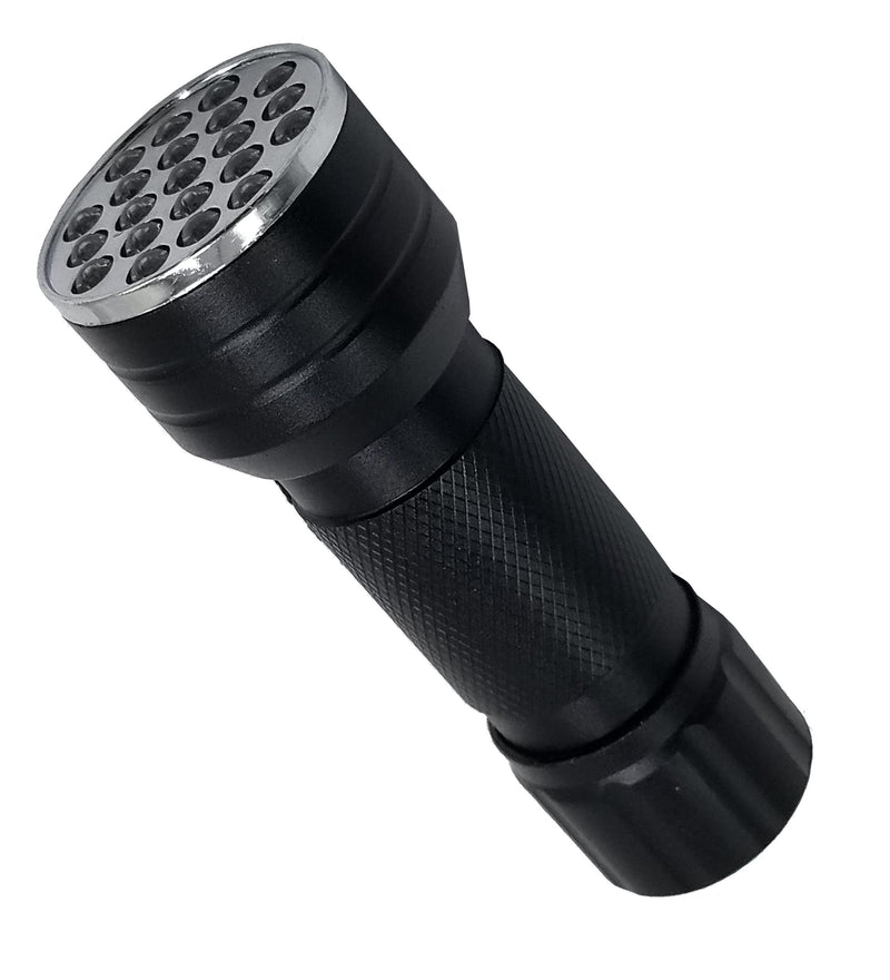 UV Flashlight 21 LED Ultraviolet for Dog Cat Urine, Dry Stains, Bed Bug Detector, Odor Eliminator - BeesActive Australia