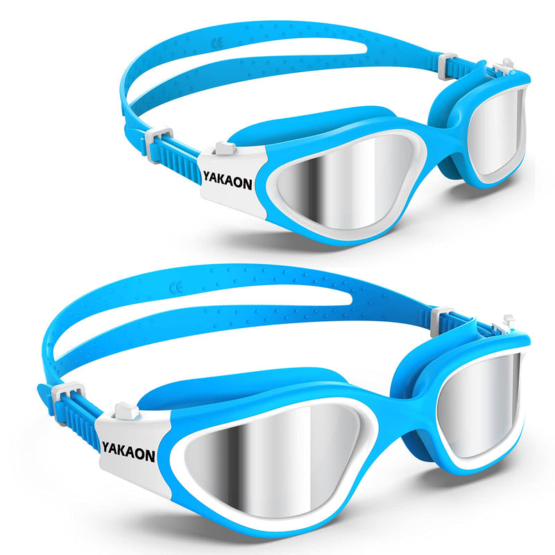 Kids Swim Goggles, YAKAON Polarized Swimming Goggles for Girls and Boys, Anti-Fog UV Protection Swim Goggles for Kids with Protective Bag (Age 6-14) - BeesActive Australia