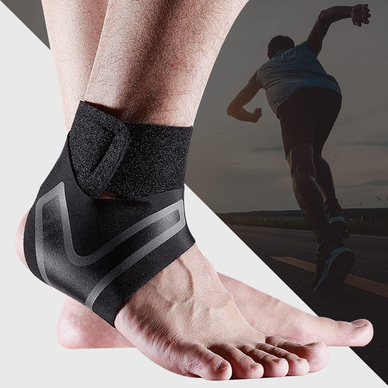 Youth Ankle Brace for Sports, Professional Lace Up Ankle Brace Ankle Straps Ankle Protector, Active Ankle Brace, Achilles Tendonitis Brace for Men Women Sport Protective Device - BeesActive Australia
