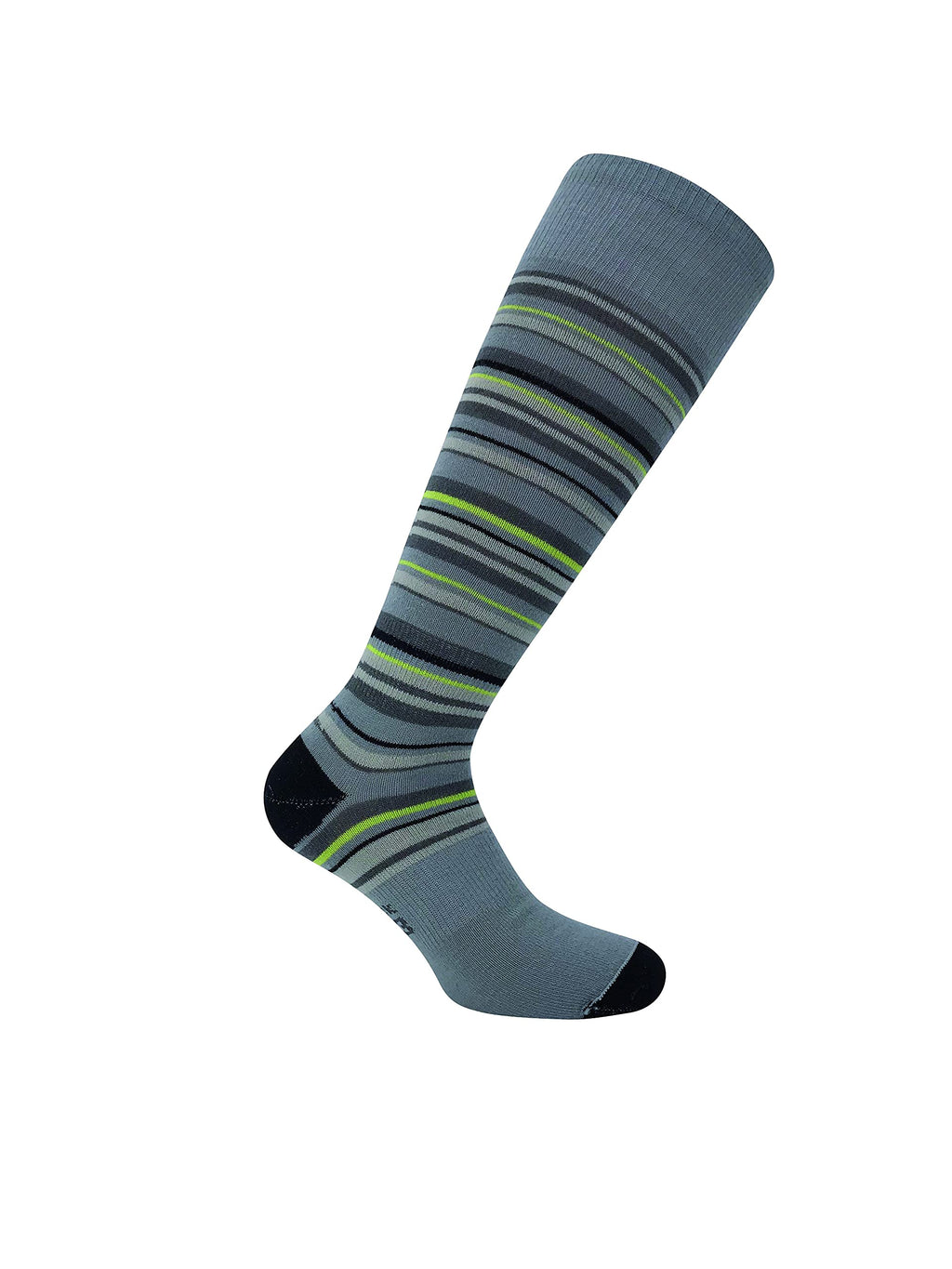 Eurosock unisex-adult Wool Superlite Ski Socks Grey Stripes Small - BeesActive Australia