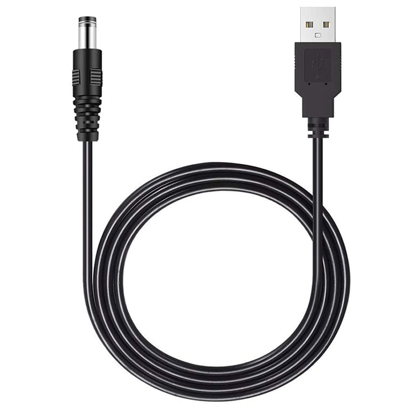 boda Dog Bark Collar Charging Cord, DC5.5 USB Charging Cable Compatible with DogRook Authen PETEDU Anti Barking Training Collar 5.5mm Plug - BeesActive Australia