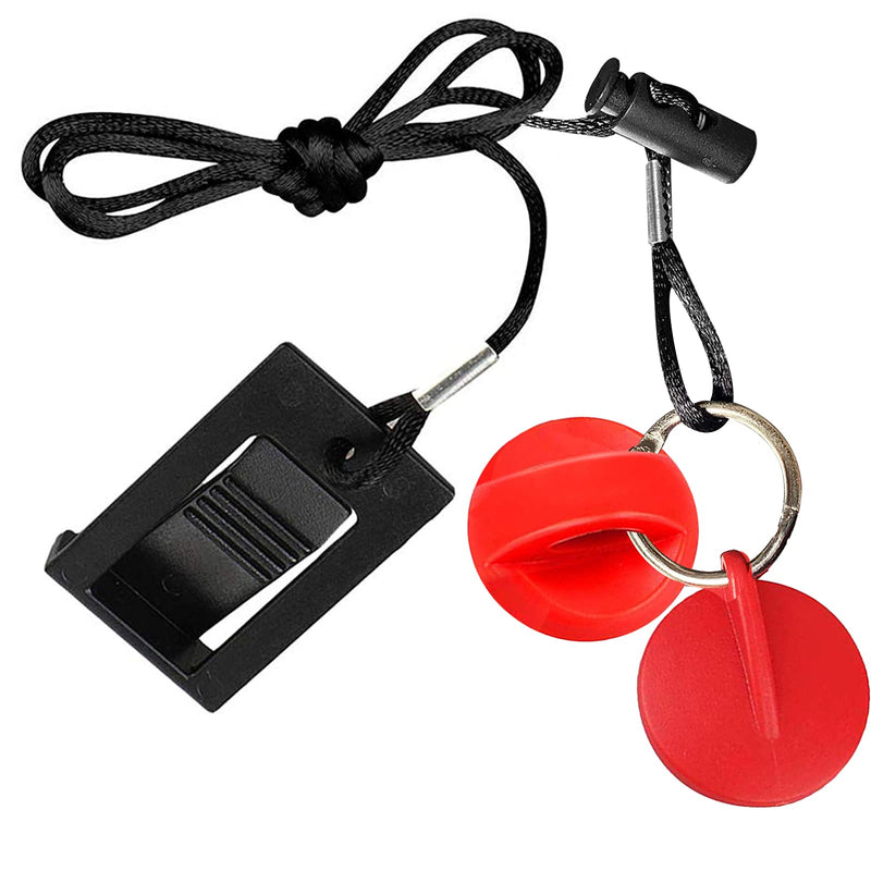 Treadmill Universal Magnet Safety Key for All NordicTrack, Proform, Image, Weslo, Reebok, Epic, Golds Gym, Freemotion, and Healthrider Treadmills 2 IN 1 - BeesActive Australia