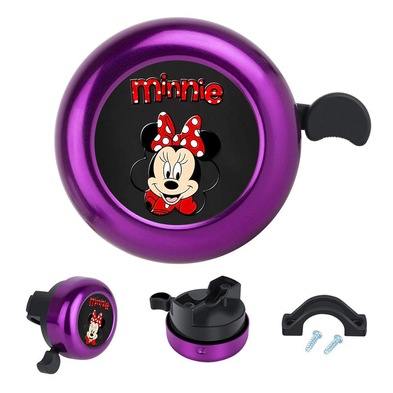 cuwana Bike Bell Aluminum Frozen Elsa Princess Minnie Stitch Cartoon Cute Bicycle Bell Loud Clear Sound Bike Accessories for Adults Kids Girls Boys Women - BeesActive Australia