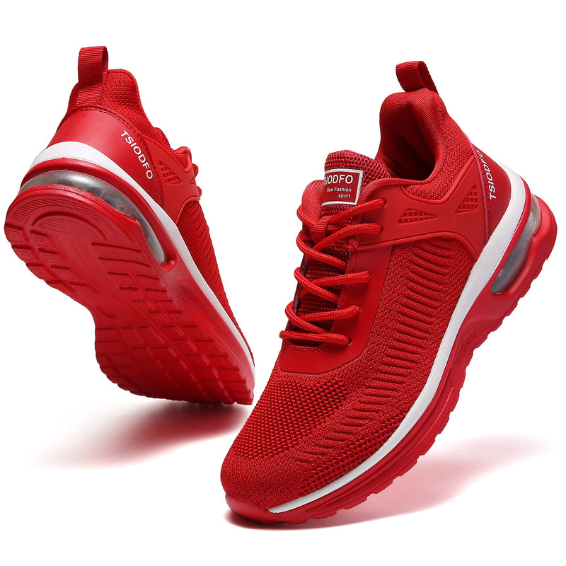 SKDOIUL Women Running Shoes Athletic Tennis Walking Sneakers 8.5 Red - BeesActive Australia
