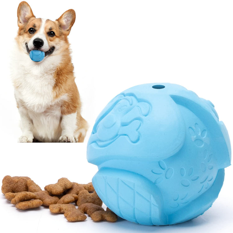 Nobleza Dog Ball, Durable Bouncy Dog Balls for Chewing and Teeth Cleaning, Interactive Natural Rubber Lightweight Dog Toy Ball, Available in 4 Styles Feeder Ball - BeesActive Australia