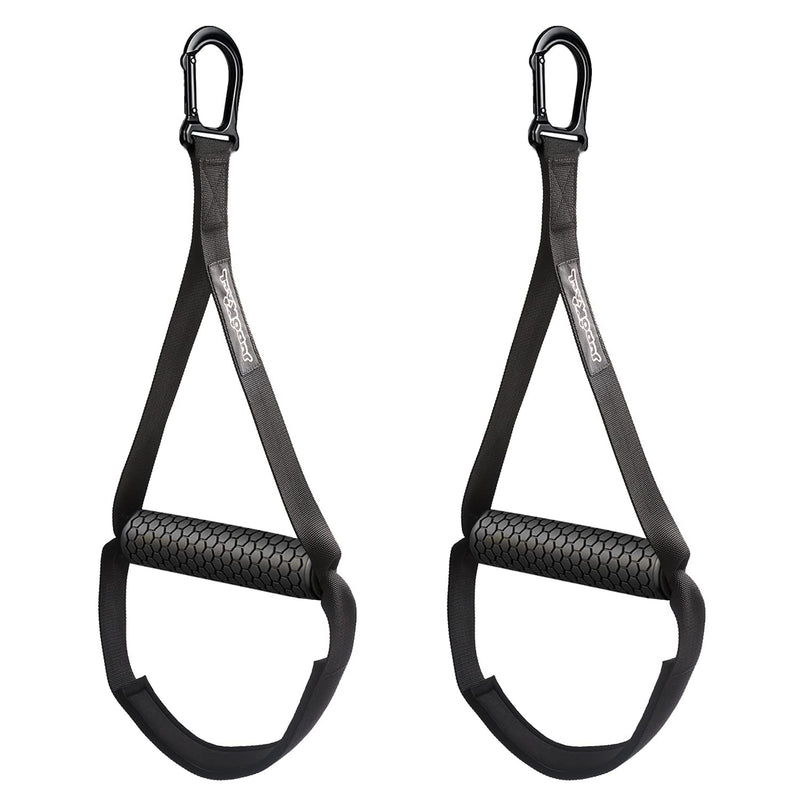 Resistance Band Handles,Cable Machine Handles,Home Gym Accessories for Arm and Leg Exercise,Exercise Handles for Cable Machine,Cable Attachments for Gym:Upgrade D Handle Pulldown Gym Handles. - BeesActive Australia