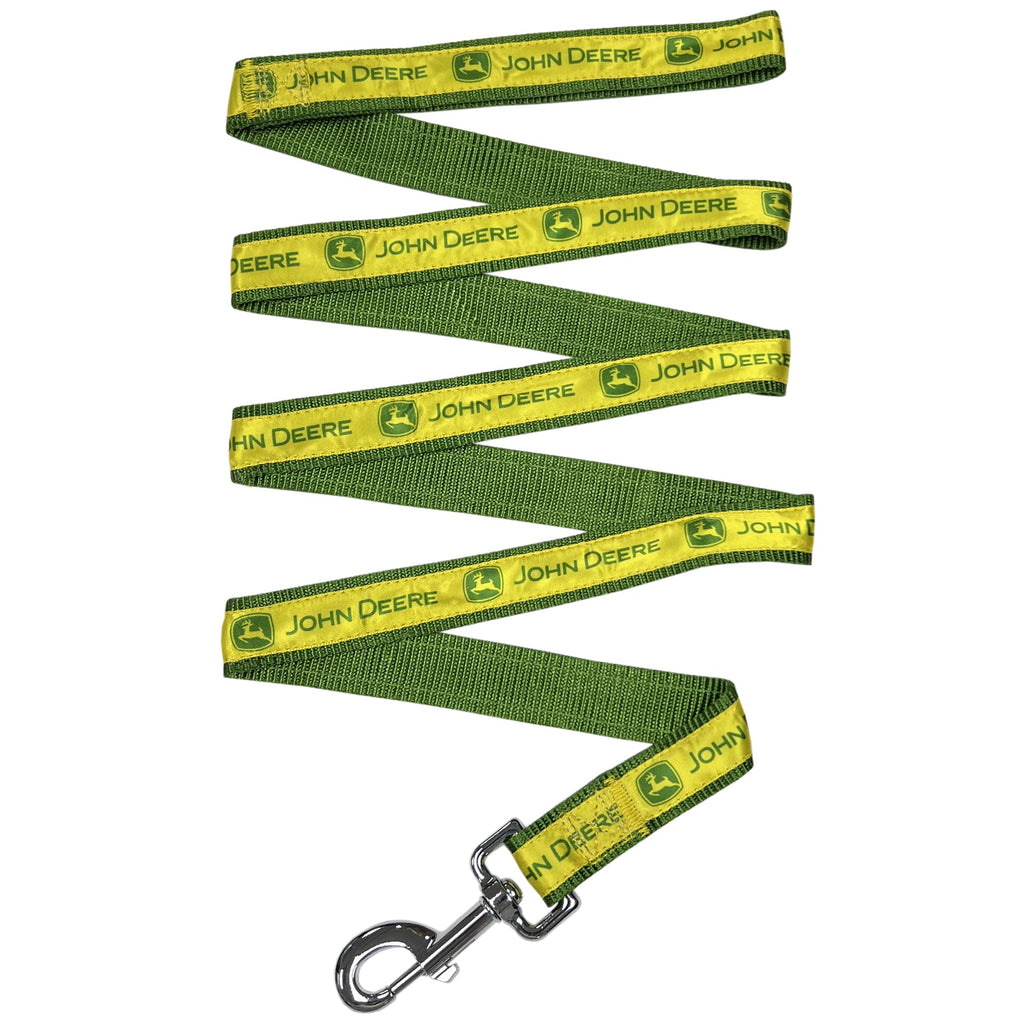 JOHN DEERE PET LEASH for DOGS & CATS, SIZE: Small. A Licensed DOG Leash for the Construction, Tractors, John Deere Super Fan! Walk & Run with your DOG/CAT in-style with the Pets First John Deere Leash - BeesActive Australia