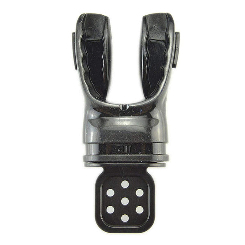 Tookie Scuba Diving Mouthpiece, Denpetec Scuba Diving Mouthpiece, Practical Gear Silicone Bite Moldable Scuba Diving Dive Mouthpiece Regulator with Tie Wrap for Adults(Black) - BeesActive Australia