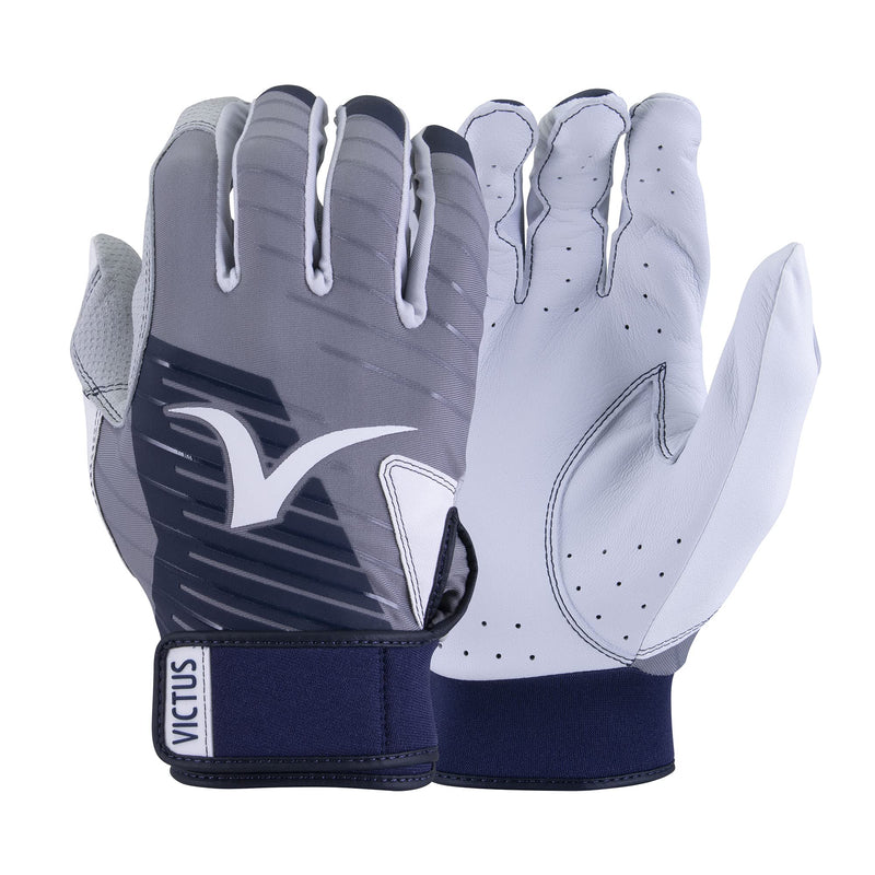 Victus Sports Team Batting Glove Gray/Navy - BeesActive Australia