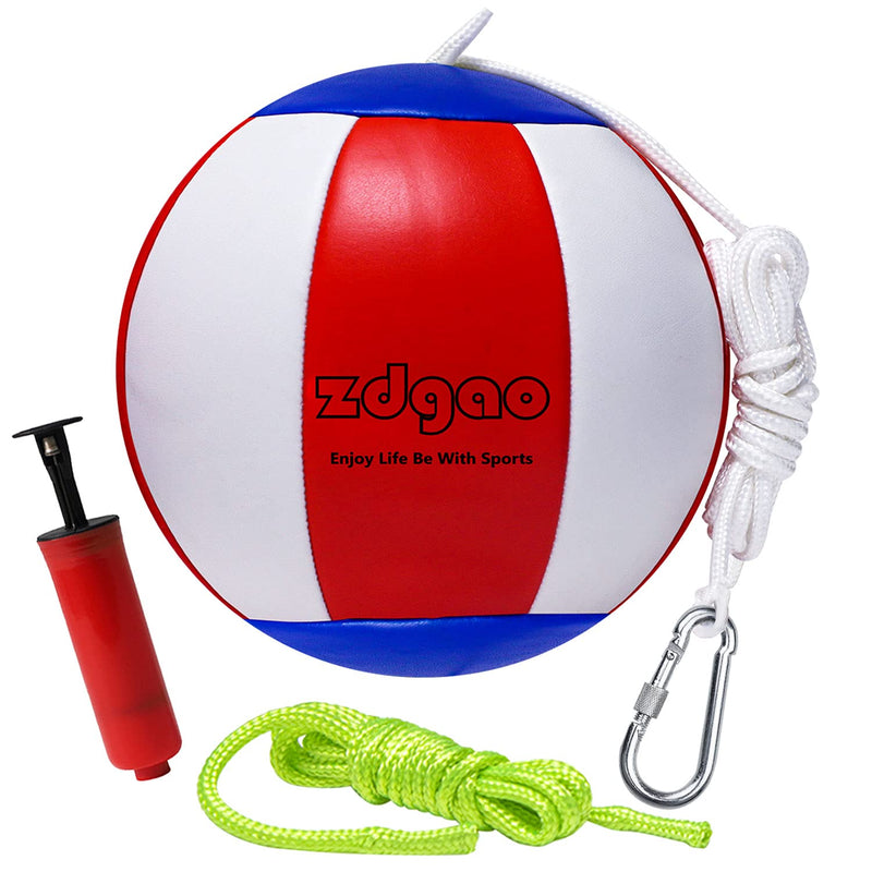 YDDS Tetherball Ball and Rope with Carabiner, Ball Pump with Needle, and Extra Rope for Replacement - BeesActive Australia
