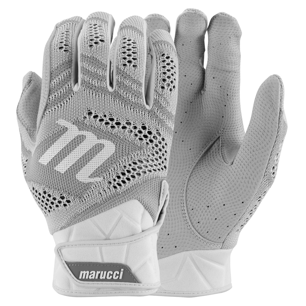 Marucci Breeze Knit Batting Glove White - BeesActive Australia