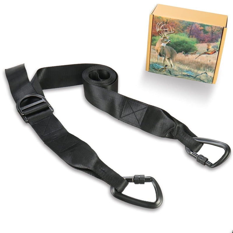 Huntury Lineman's Climbing Strap, Lineman Belt, Tree Climbing Harness, Quick, Easy and Quiet to Use for Climbing Stand, Hanging Deer Stand, Fall Protection from Treestand - BeesActive Australia