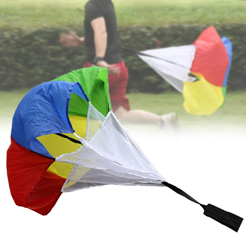 iayokocc Sprint Parachutes,Speed Resistance Training Parachute Equipment with Adjustable Strap Improve Sprint Speed and Agility for Football,Basketball, Cycling Training for Kids 115x100cm - BeesActive Australia