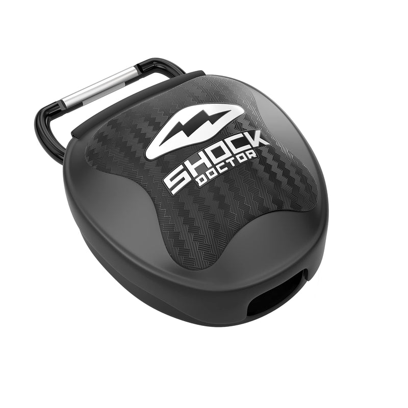 Shock Doctor Mouth Guard Case Black Chrome - BeesActive Australia