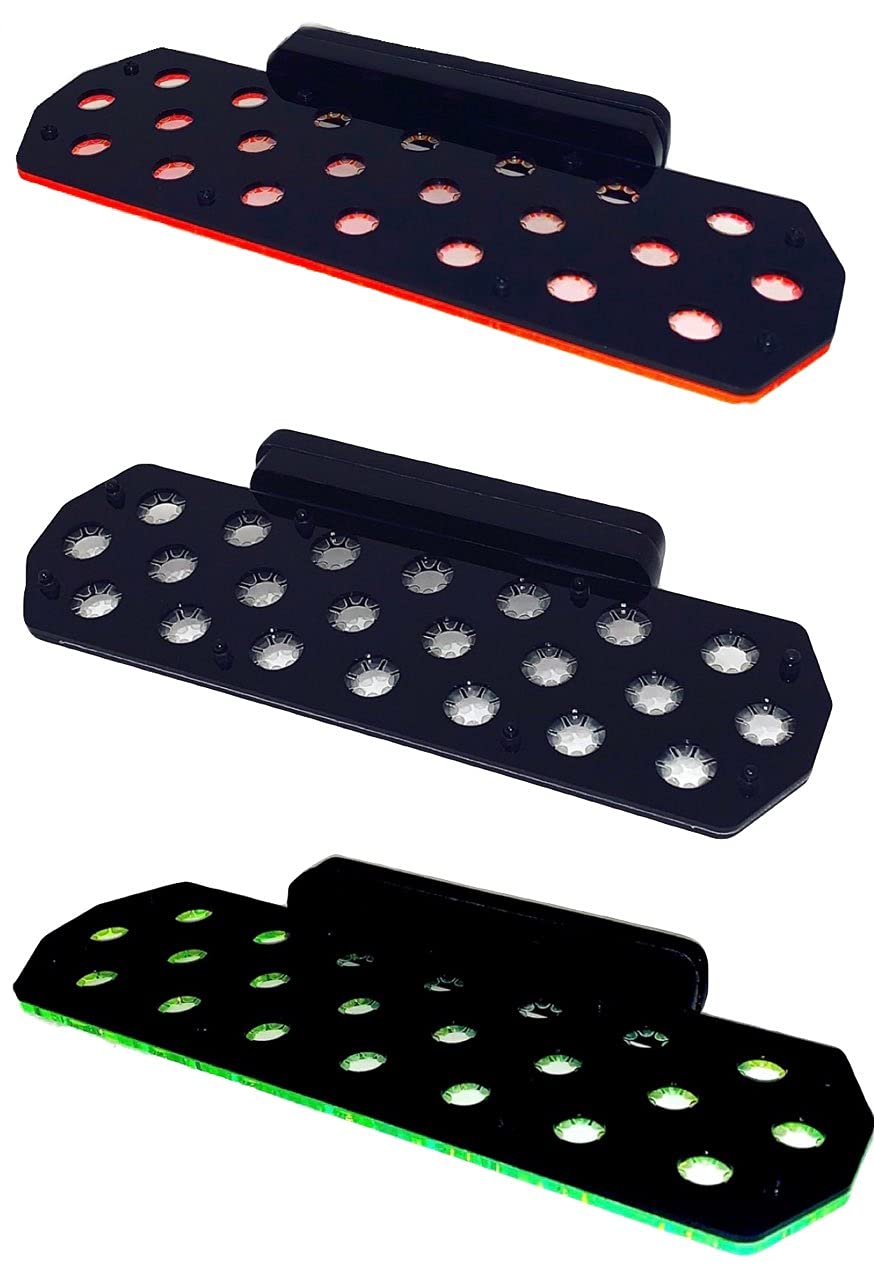 Frag Rack Locking for 22 Plugs Neon Orange Magnetic Acrylic - BeesActive Australia