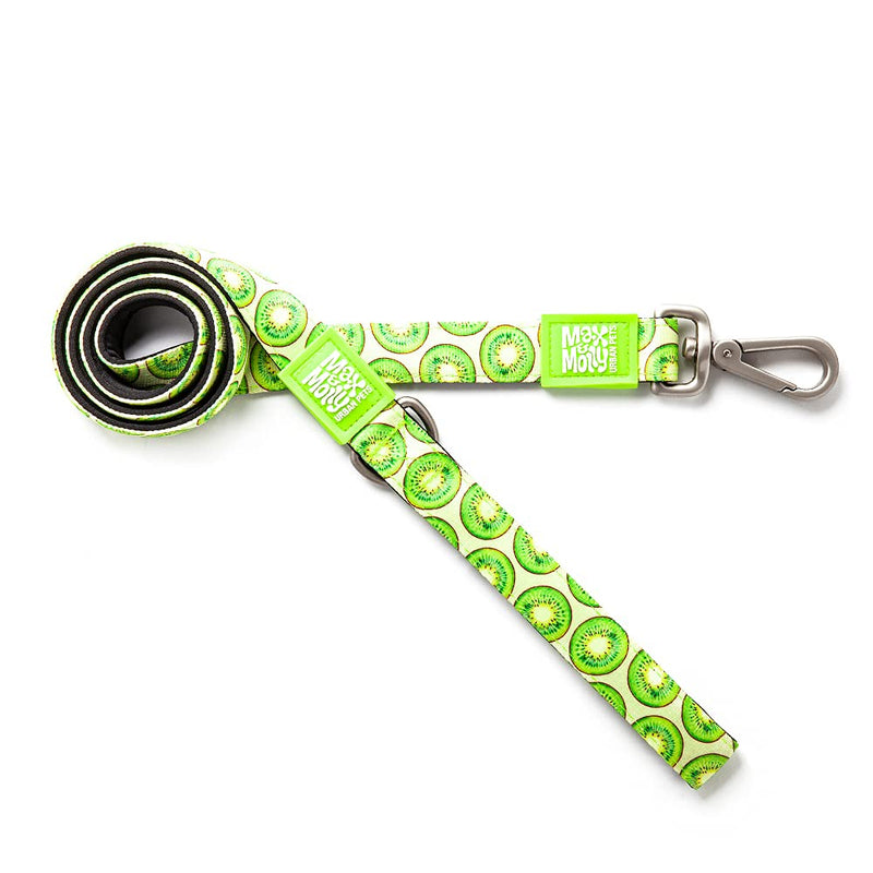 Max & Molly Classic Dog Lead, 4FT Neoprene Padded Leash, Waterproof & Machine Washable Leash for Small, Medium, & Large Dogs Kiwi S - BeesActive Australia