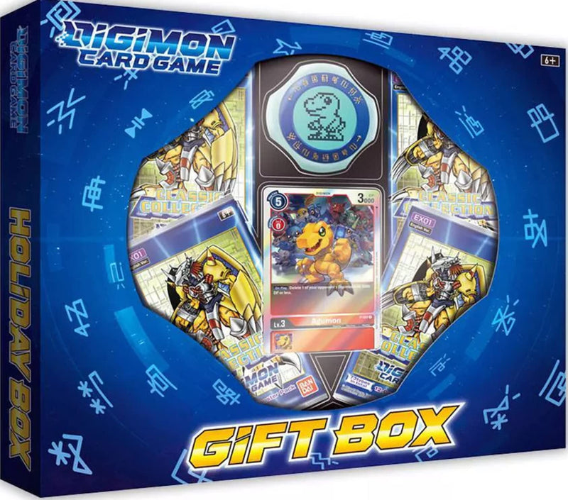 Bandai | Digimon Classic Gift Box | Card Game | Ages 6+ | 2 Players | 10+ Minutes Playing Time (BCL2596220) - BeesActive Australia