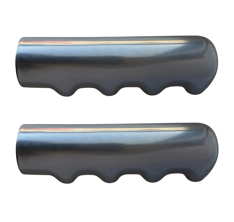 Comfort Axis Classic Finger Nubs 1” Black Handlebar Grips – 1 Pair - BeesActive Australia
