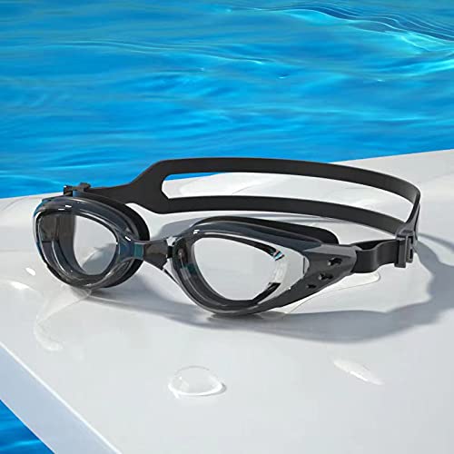 ROER Swimming Sport Equipment Goggles Corrective Myopic No Leaking Anti-Fog for Shortsighted Man Woman Adult -5.5 Black New - BeesActive Australia