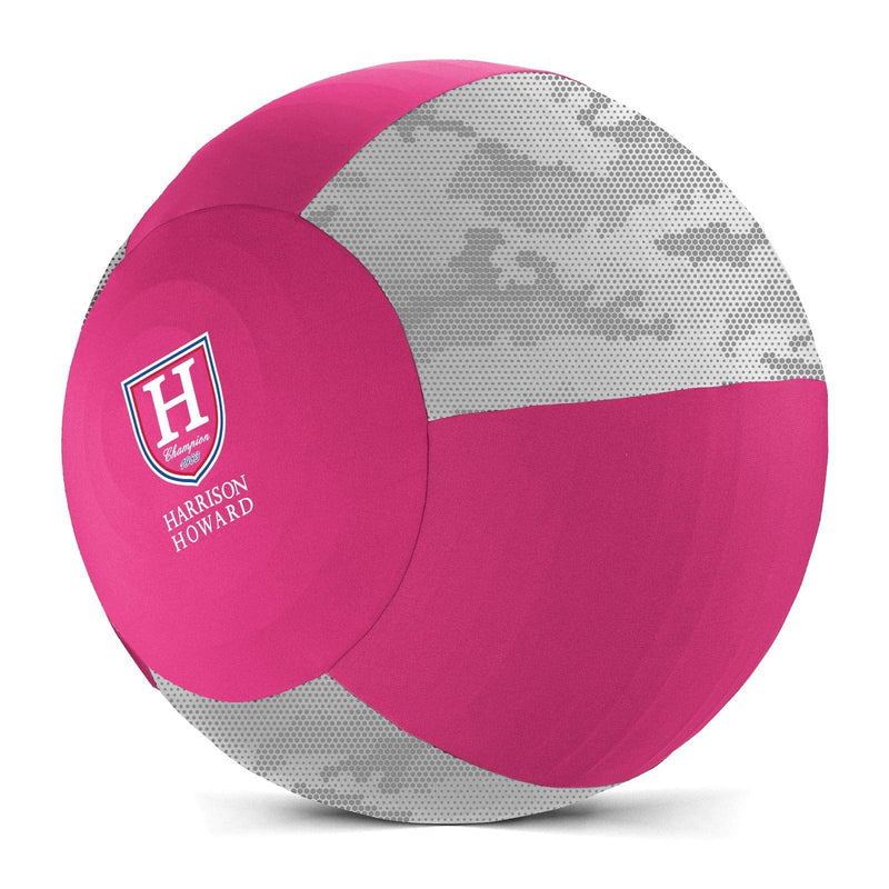 Harrison Howard Howdy Bally Camo Print Mega Ball Cover for Equine 25" Pink Camo Print - BeesActive Australia