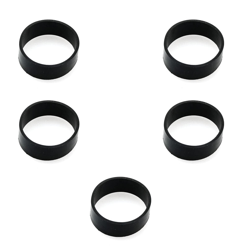 heyous 5pcs Rubber Fixing Band Diving Weight Belt Underwater Tank Backplate Strap Outdoor Backpack Harness Scuba Diving Wing Back Pad Accessories, Black - BeesActive Australia
