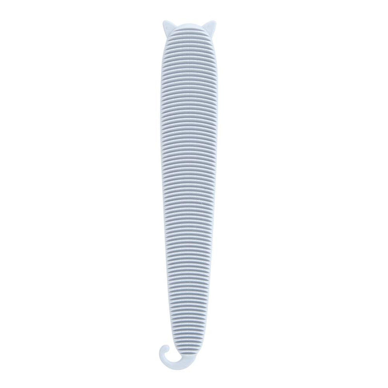 QiaNgshuAikj Pet Massage Comb, ABS Pet Cat Hair Tongue Comb Clean Massage Experience Grooming Tool Supply, for Long Short Haired Dogs and Cats(Gray) - BeesActive Australia