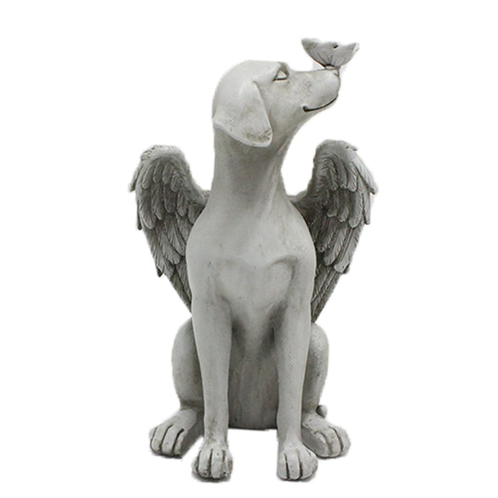 Dnoifne Angel Dog Memorial Statue, Pet Memorial Stones for Dogs, Angel Dog Memorial Gifts, Dog Passing Away Gifts, Pet Loss Gift for Dog Basic Model - BeesActive Australia