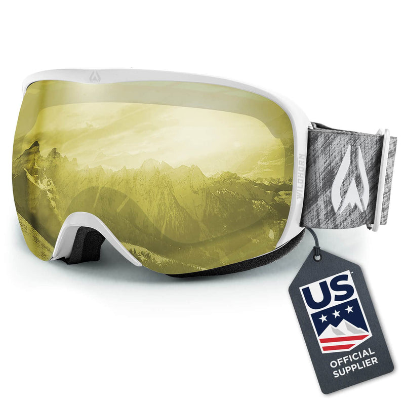 WILDHORN Cristo Ski Goggles - US Ski Team Official Supplier - Snow Goggles for Men, Women & Youth - BeesActive Australia