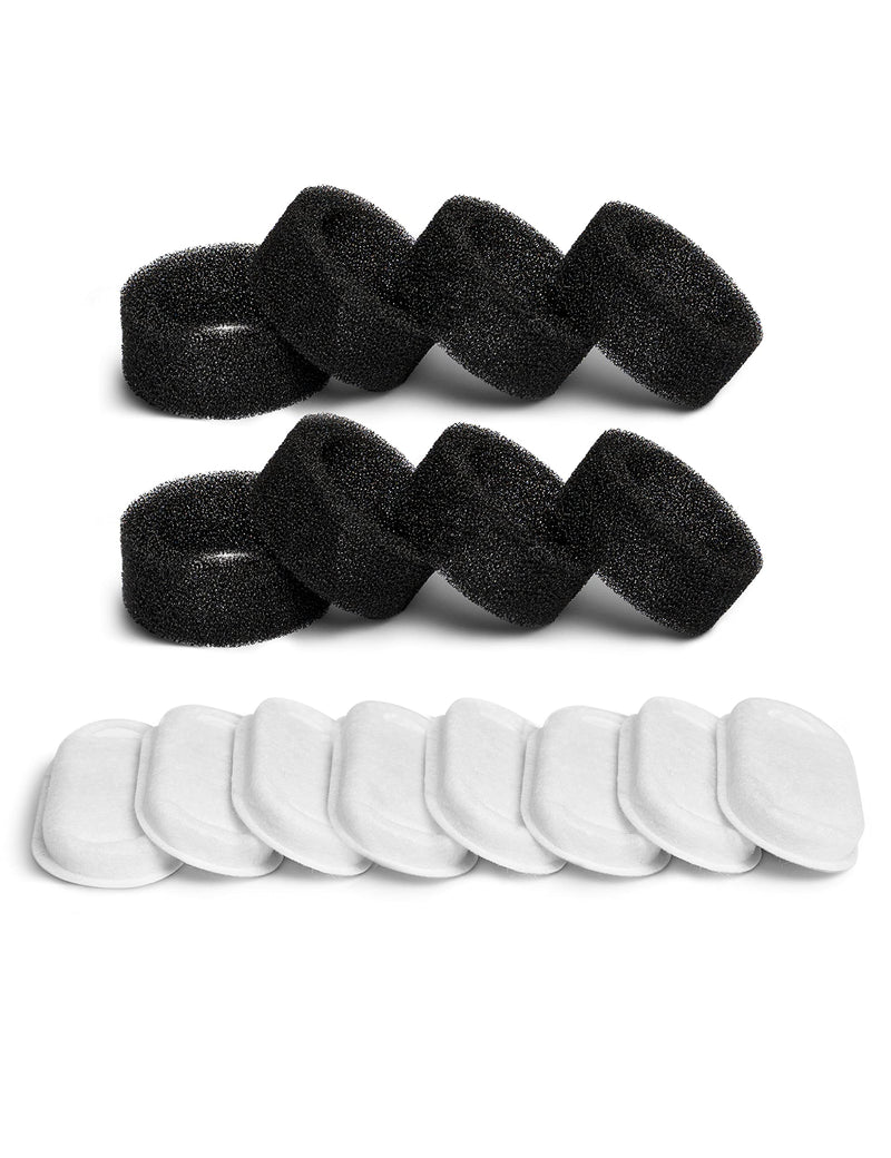 PETLIBRO 4 / 8 Pack Replacement Filters for Stainless Steel Cat Water Fountain PLWF003, 67oz/2L Adjustable Water Flow Pet Water Fountain, Super Quiet Dog Water Dispenser 8 Packs - BeesActive Australia