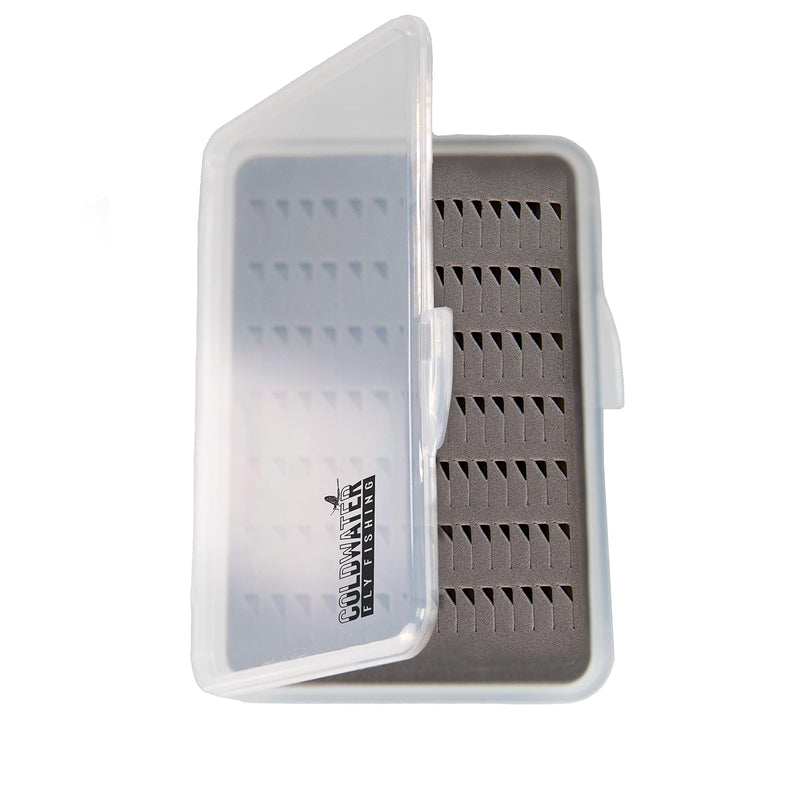 COLDWATER FLY FISHING - Small Ultra Slim Fly Box with Tear Drop Foam - Perfect Size For Vest or Gear Pocket - BeesActive Australia