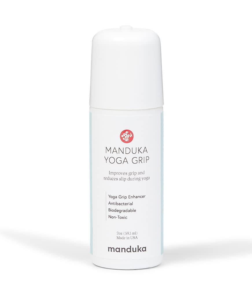 Manduka Yoga Grip Gel - Dry and Chalky Texture Feeling, Never Sticky, Easily Removed with Soap and Water - 2oz, Citrus Scent - BeesActive Australia