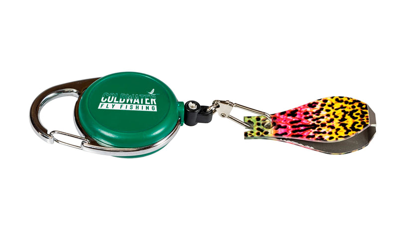 COLDWATER FLY FISHING - Fly Fishing Retractable Measuring Tape Zinger W/ Fly Line Nippers - BeesActive Australia