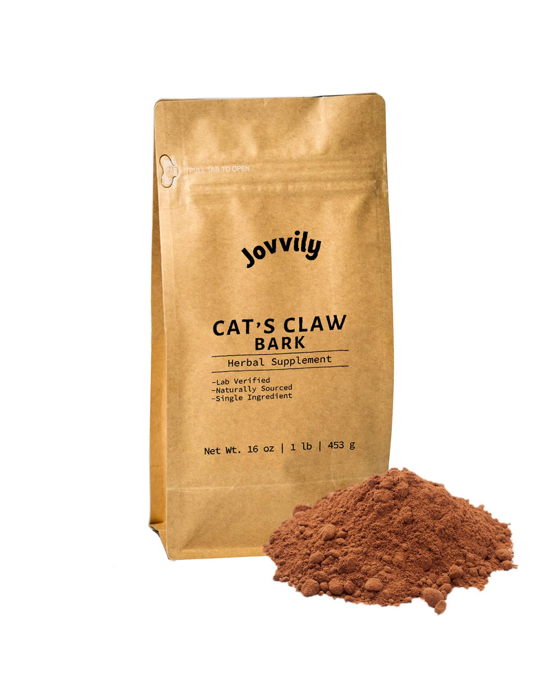 Jovvily Cat's Claw Bark - 1lb - Herbal Supplement - Earthy Taste 1 Pound - BeesActive Australia