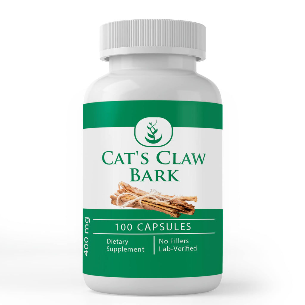 Pure Original Ingredients Cat's Claw Bark, (100 Capsules) Always Pure, No Additives Or Fillers, Lab Verified 100 Capsules - BeesActive Australia