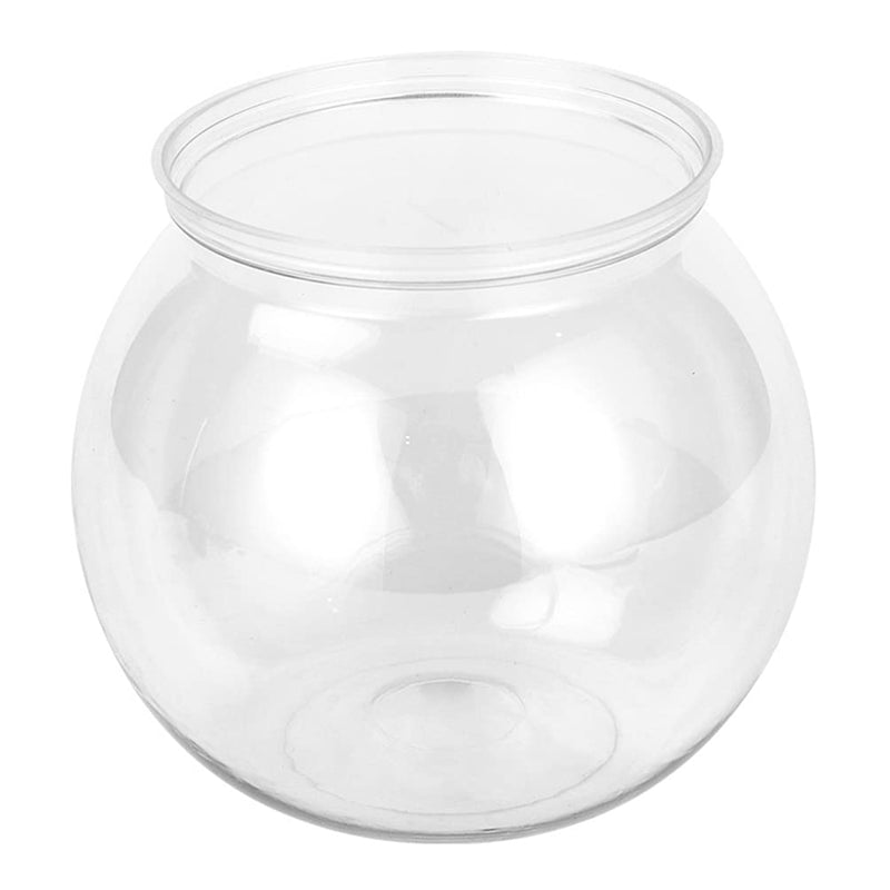 Balacoo Plastic Fish Tank Transparent Small Aquarium Fish Plant Tanks Aquariums Vase Pot Household Goldfish Tank Round Fish Bowl Aquarium Tank - BeesActive Australia