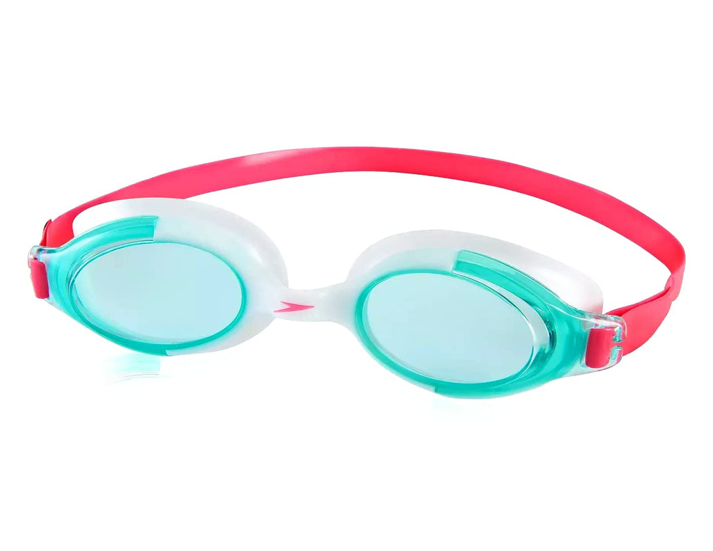 Speedo Junior Sea Spray Goggles - White / Jade - BeesActive Australia